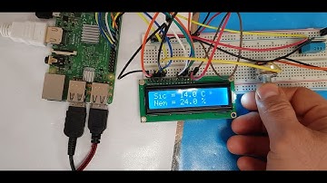 Raspberry Pi ile DHT11 sıcaklık-nem değerlerini LCD ekrana yazdırma
