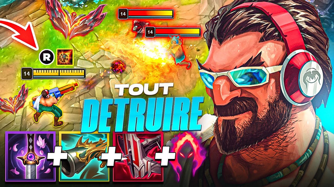 TOUT DÉTRUIRE AVEC GRAVES, EXPLOSEZ VOS ADVERSAIRES PEU IMPORTE LE NIVEAU! (Gameplay Grand Master)