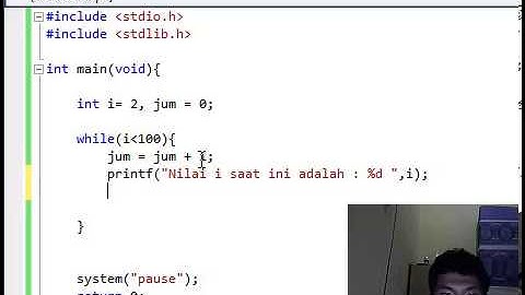 Pemrograman C (Looping)