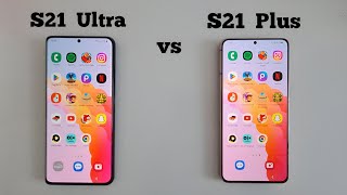 Samsung S21 Ultra vs S21 Plus in 2024 || Speed Test