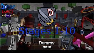 Dummy Wars: A New Chapter, Dummy Empire: Stages 1-10 Guide Wealth