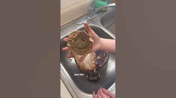 Scrubdaddy gel VS Dawn dish soap #cleaningvideos #comparison #cleantok #scrubmommy #cleaningmotive