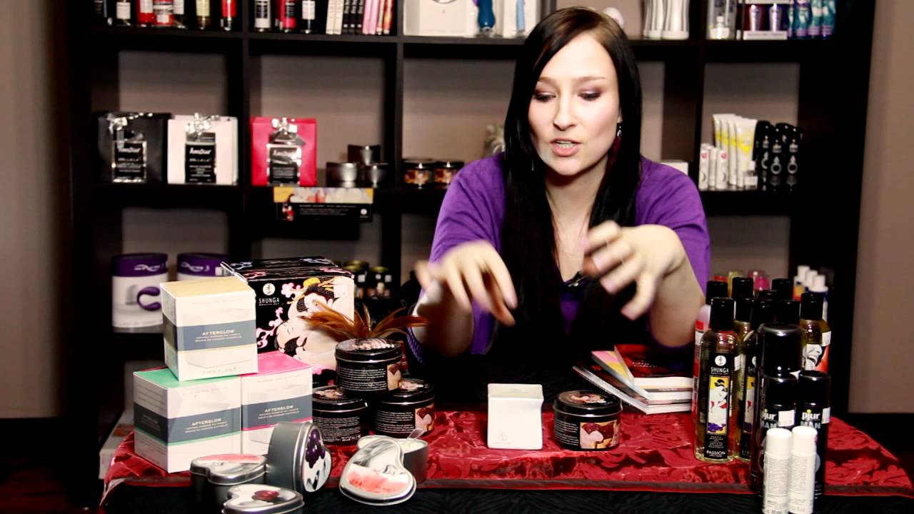 Huiles de massage et autres produits de massage