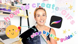 A beginners guide to creating GIFs with Procreate! screenshot 1