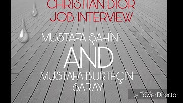 Task 2 (CHRISTIAN DIOR JOB INTERVIEW)