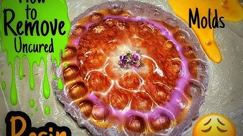How to remove Uncured Epoxy Resin From Mold | Saving your Expensive MOLDS
