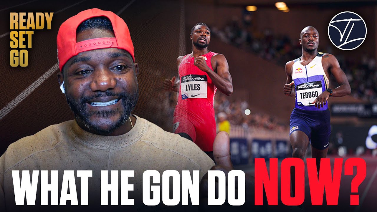 Does Justin Gatlin believe that Noah Lyles is better than Tebogo at this moment 👀