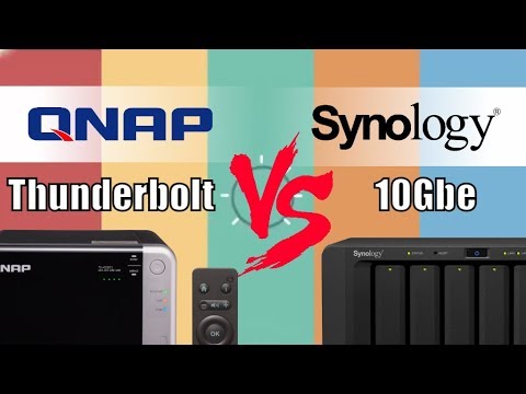Synology 10Gbe NAS vs QNAP Thunderbolt 3 NAS