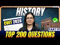 CUET 2026 History | Top 200 MCQs | Complete CUET Humanities Preparation 🔥