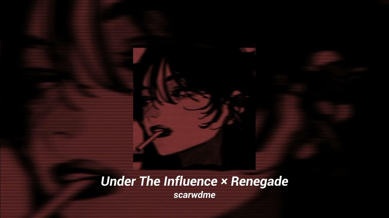 Under the renegade speed. Speed up songs tik tok. under the influence tik tok remix.