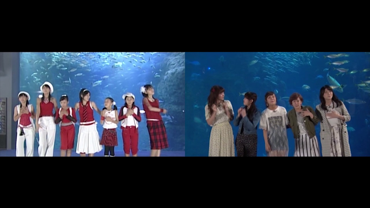 2006年の℃-uteと2015年の℃-ute 「でっかい宇宙に愛がある」