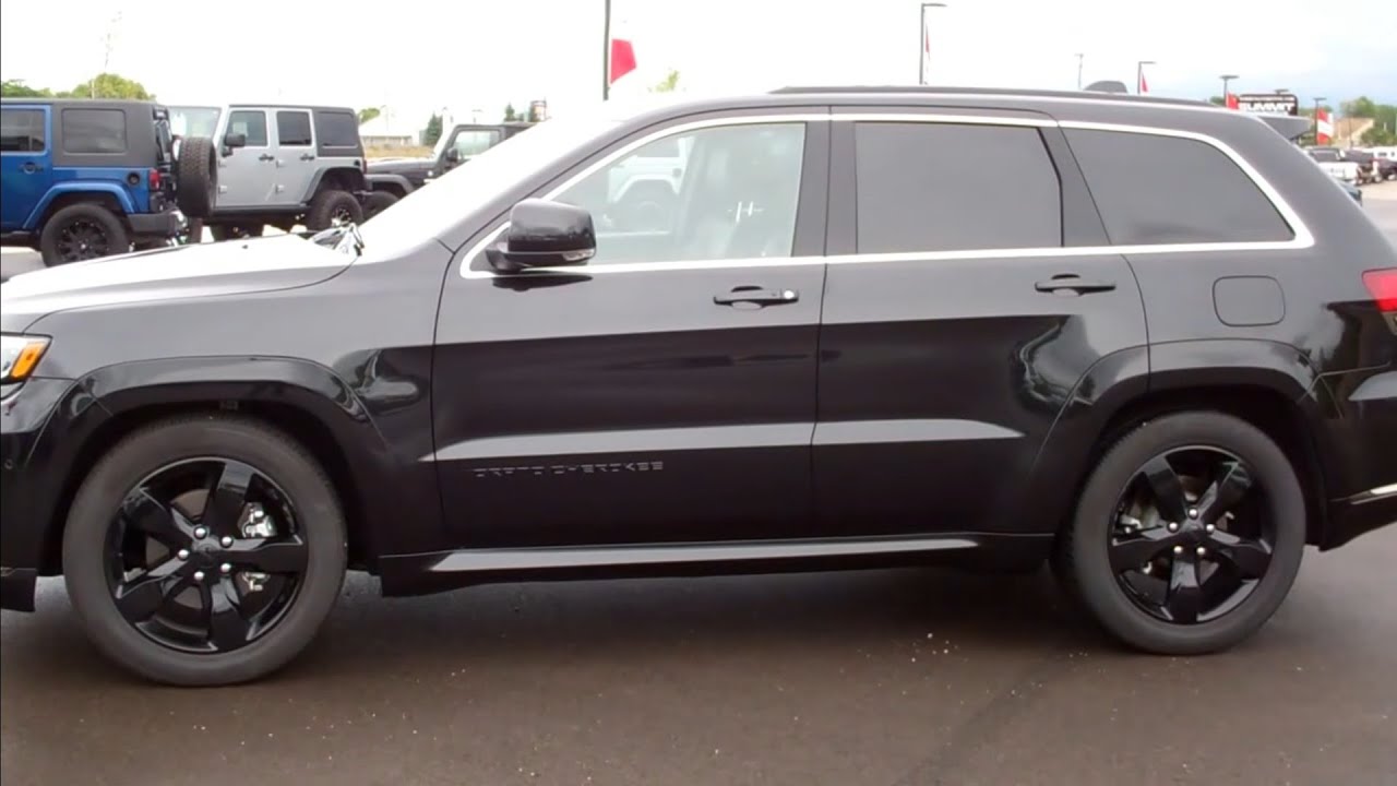 2016 JEEP GRAND CHEROKEE HIGH ALTITUDE OVERLAND REVIEW WALK AROUND SOLD