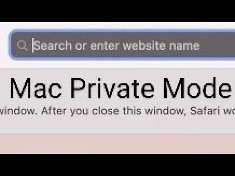 MacBook How to Enter Private Mode (Safari or Chrome)
