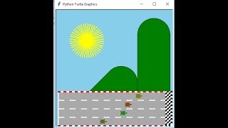 Instructions to store and run Racing Turtles program created in Python. Wealth