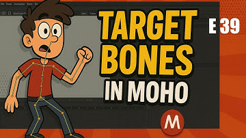 Moho Character Rigging for Beginners – How to Use Target Bones in MOHO