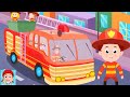 Колеса на пожарной машине песня для детей - Schoolies