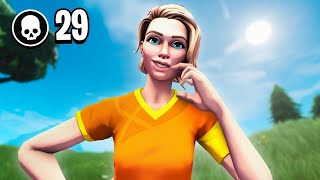 fortnite #3|گیم پلی بازی فورتنایت 29 کیل تکرار رکورد قبلی سولواسکواد با دسته پی اس فور