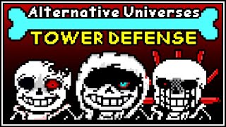 [AU] Murder Time Trio Challenge: Alternative Universes Tower Defense || Roblox Undertale Fangame