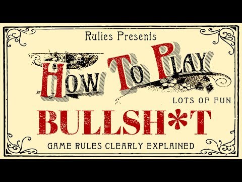 How To Play BS (card Game)