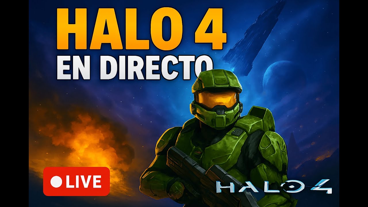 Halo 4 en Directo 🔥 El Regreso Épico del Jefe Maestro