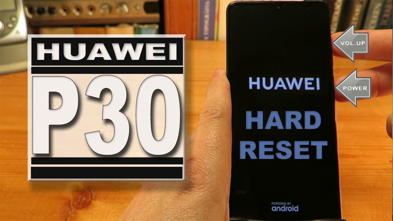 How to restart huawei p30