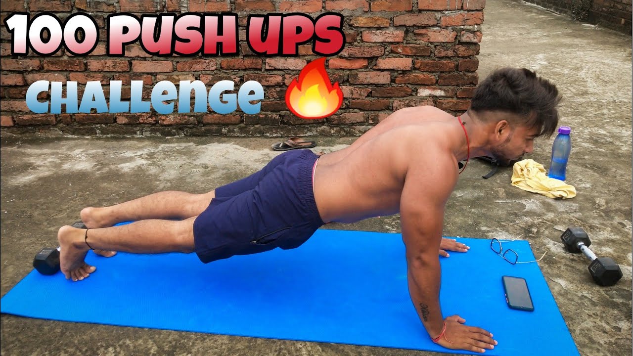 100 Push Ups a Day Challenge || Does it works? || 30 days ...