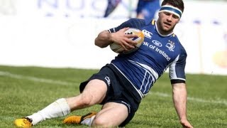 Jonathan Sextons Hands On Fire To Set Up Fergus Mcfadden For Try - Zebre V Leinster 21St Apr 2013