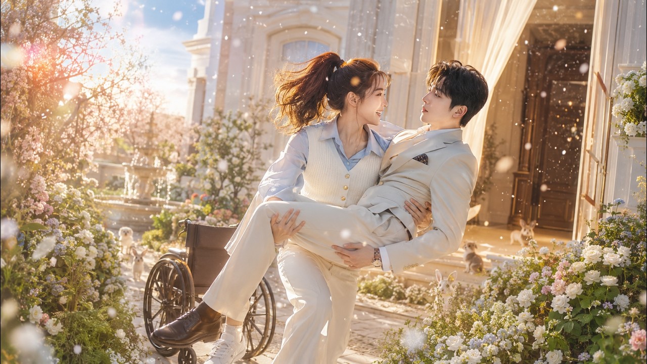 【Subtitled Version】One kiss cures my husband’s illness—he’s stuck with me now!#drama #fantasy