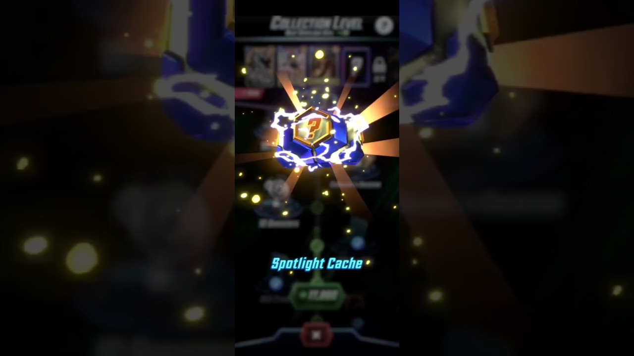 Opening one Spotlight cache 