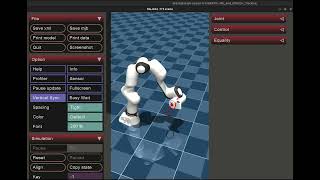 RL 3D End Effector Tracking with SAC-LSTM Policy in a Frank FR3 Robot in Mujoco SImulation