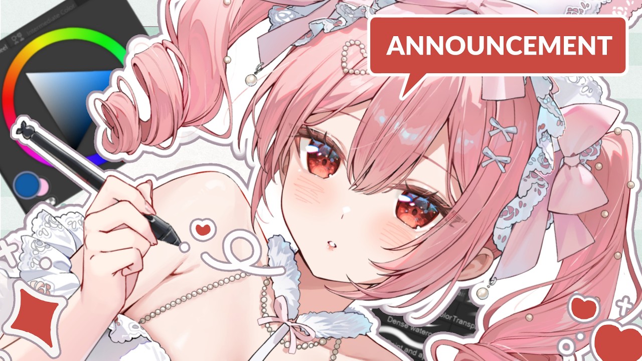 【Art】Study: Colors + BIG NEWS