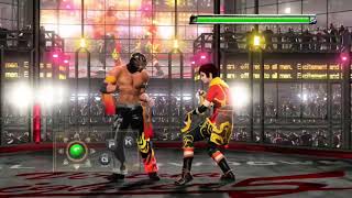 VF5FS El Blaze Combo 8P+K vs Eileen 79DMG
