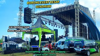 Lki Borong Event Besar Bawah Spek Paket Komplit Sound Lighting Tron Panggung Punya Sendiri