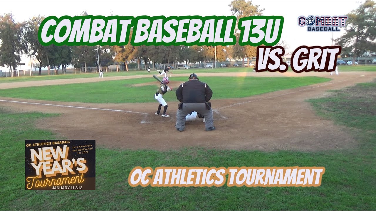 Combat Baseball 13u vs. Grit 1-11-2025 - YouTube
