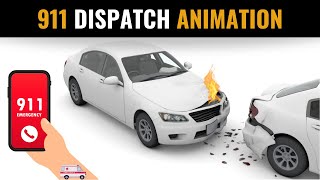 Trilateration and Emergency Vehicle&#39;s Right of Way | 3D Animation | SciTech Vault Technical Videos