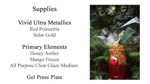 #ColourArteVideoHop - Vivid Ultra-Metallics "Christmas surprise"