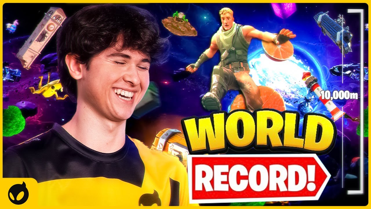 SETTING THE ONLY UP FORTNITE WORLD RECORD