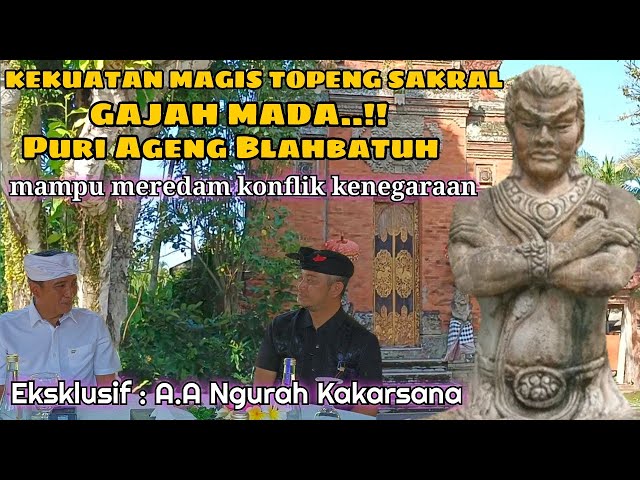 TOPENG GAJAH MADA SAKRAL❗❗PURI AGENG BLAHBATUH BALI class=