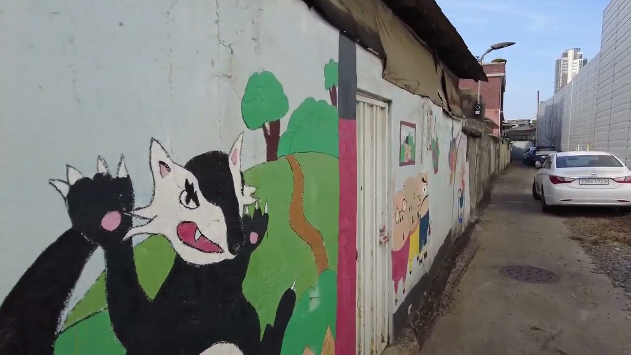 신도림동 - Walking around Sindorim-dong, Seoul, Korea