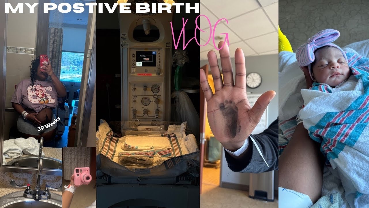 LABOR AND DELIVERY VLOG| 39 WEEKS + FIRST TIME MOM + MORE