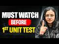 1st UNIT TEST ALERT 🚨 SEBA CLASS 9 and CLASS 10 | SEBA Board | HSLC #pwassam #sebaassam #hslc2026