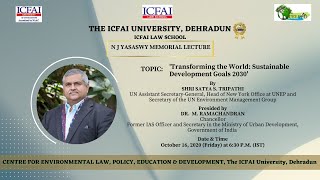 INTERNATIONAL WEBINAR LECTURE BY SHRI SATYA S TRIPATHI
