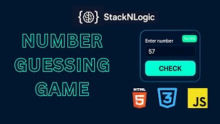 Build a Number Guessing Game in JavaScript | HTML & CSS Beginner Project