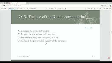 Accenture 4 ( Common Applications and MS Office  most asked Questions)
