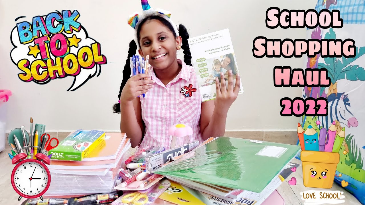 Starlett BACK TO SCHOOL SUPPLY HAUL 2022🤩 Affordable Indian Stationary & Prices/2022 Budget Shopping
