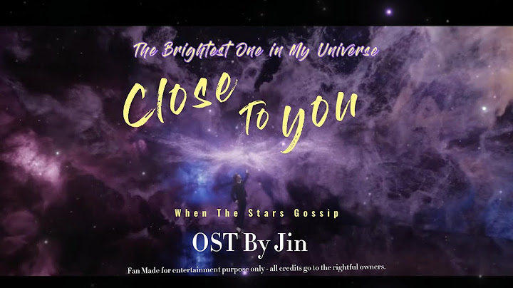MV Jin(진) _ Close to You OST English subtitles