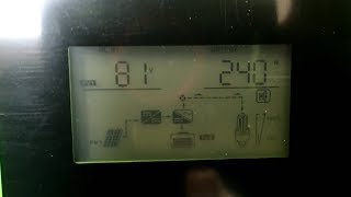 Como Prender Energizar Inversor Híbrido Con Cargador Y Regulador Solar 3Kva