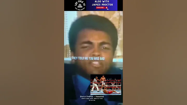 Muhamad Ali talks "what he said to George Foreman during their fight".#muhammadali #georgeforeman