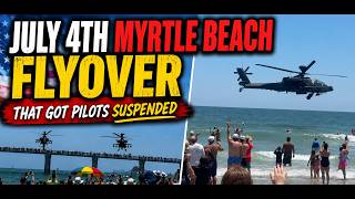 Stars and Stripes Myrtle Beach Flyover That Got Guardsmen Suspended