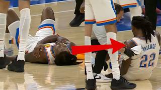 Cason Wallace Injury Update - Thunder Guard Suffers Scary Shoulder Injury vs Clippers